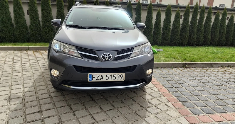 Toyota RAV4 cena 51900 przebieg: 168000, rok produkcji 2013 z Żary małe 466